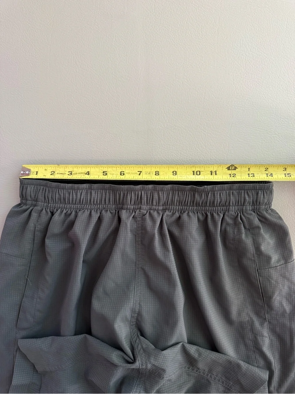 Saxx Kinetic Sport 2N1 Athletic Grey Shorts Men’s Medium with Shorts Liner